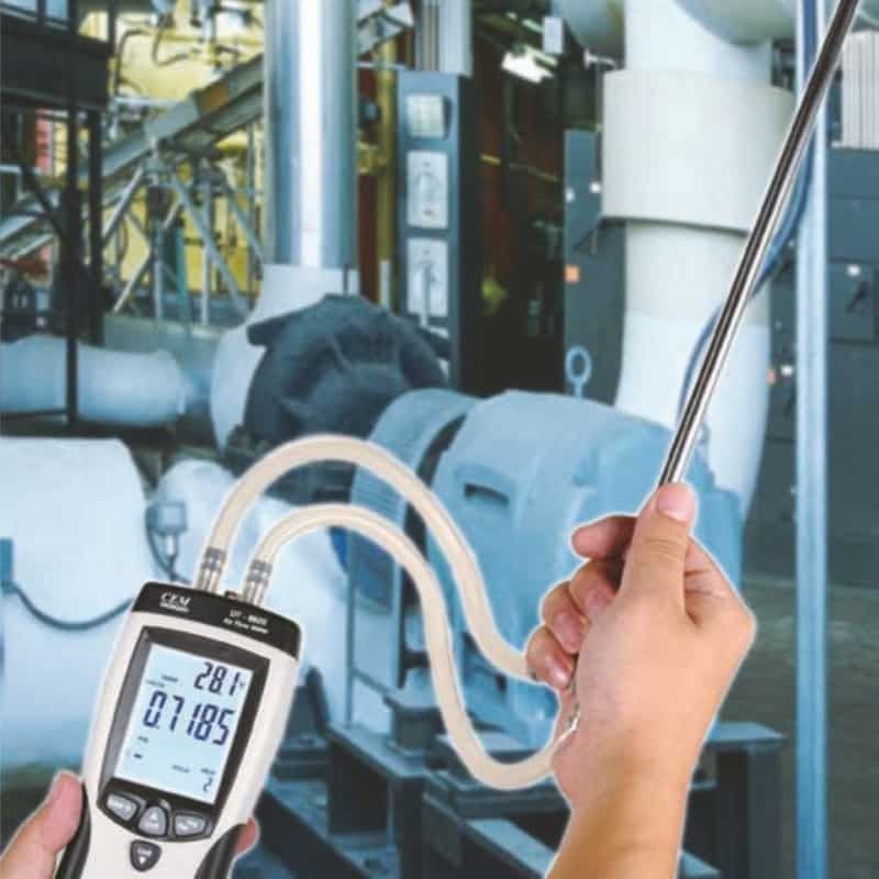 DT-8921 Манометр дифференциальный двухканальный - термометр