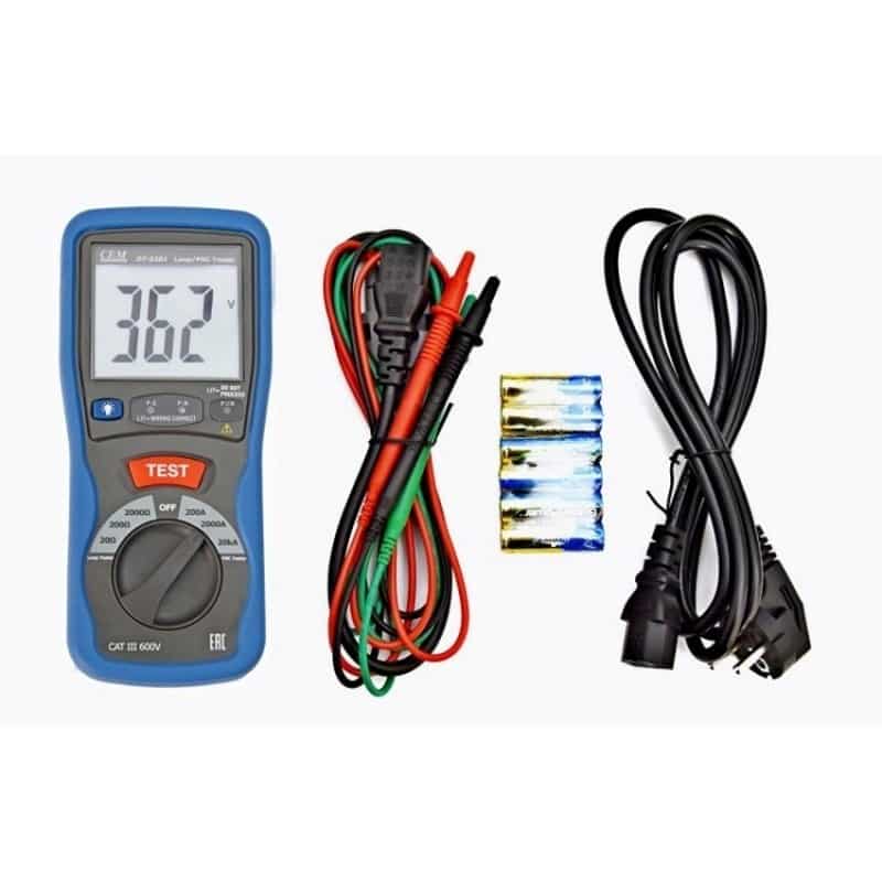 DT-5301 Измеритель сопротивления петли фаза-нуль