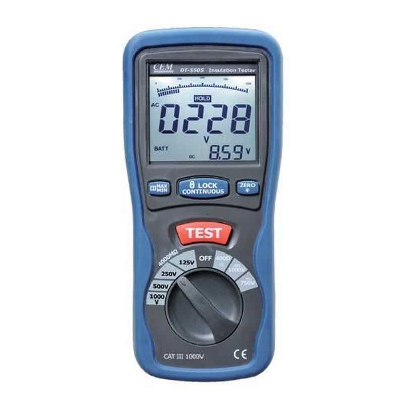 CEM DT-5505 Цифровой мегаомметр