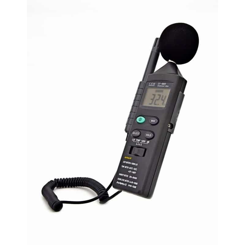 DT-8820 Измеритель параметров окружающей среды 4в1