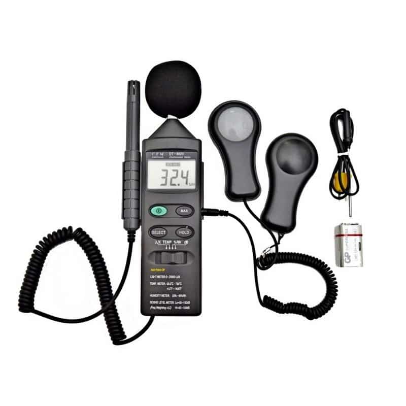 DT-8820 Измеритель параметров окружающей среды 4в1