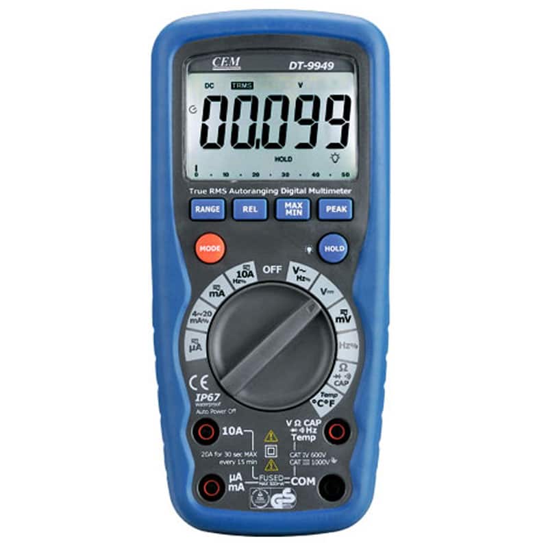 CEM DT-9969 Мультиметр цифровой True RMS