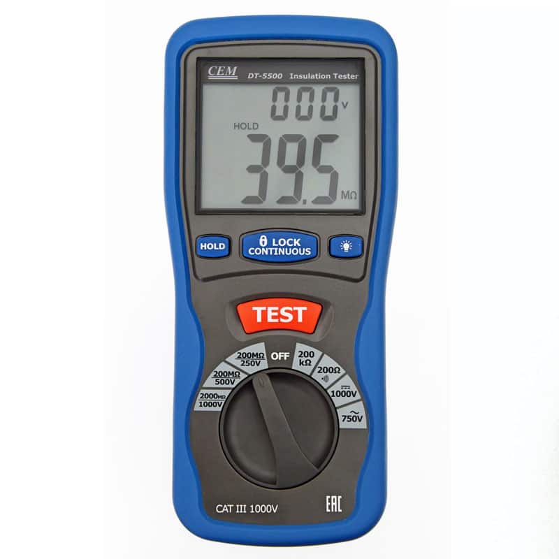 CEM DT-5500 Цифровой мегаомметр