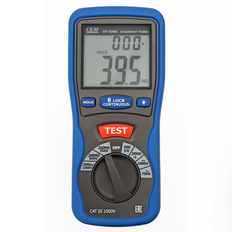 CEM DT-5500 Цифровой мегаомметр