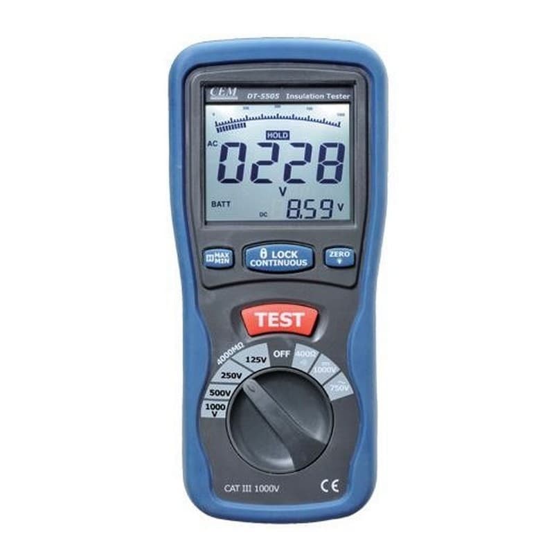 CEM DT-5505 Цифровой мегаомметр
