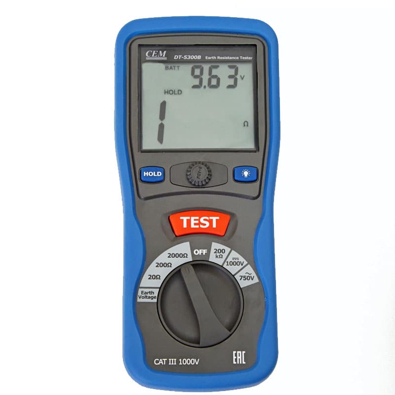 DT-5300B измеритель сопротивления заземления