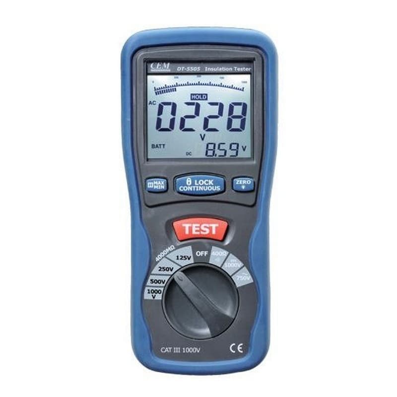 CEM DT-5505 Цифровой мегаомметр