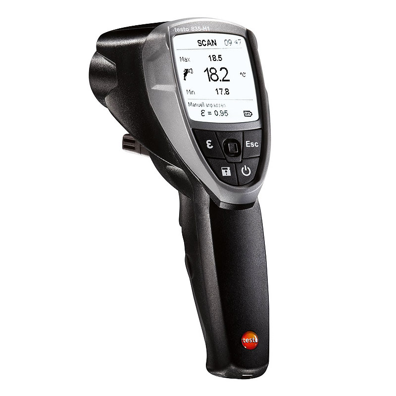 Testo 835-H1 - инфракрасный термометр с интегрированным модулем влажности