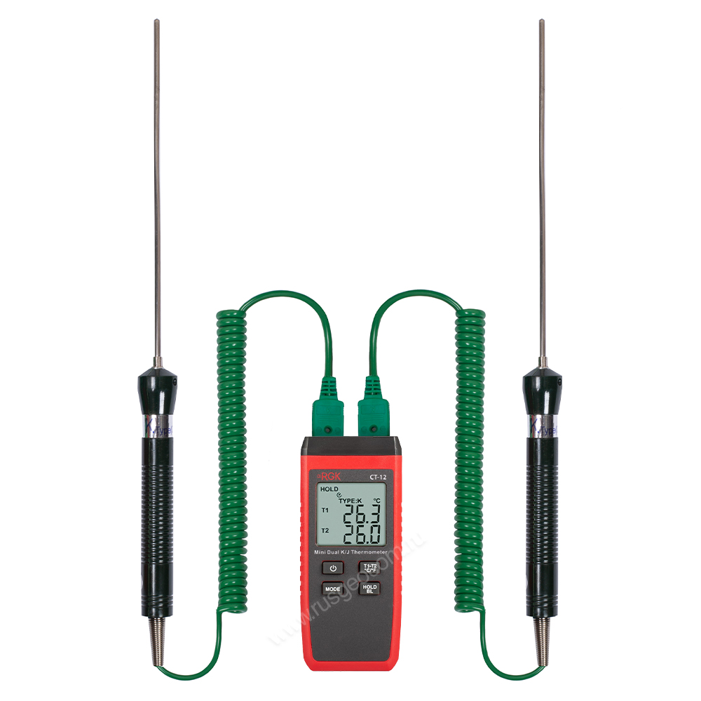 Термометр RGK CT-12 с погружным зондом температуры TR-10W