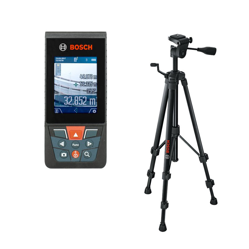 Лазерный дальномер Bosch GLM 120 C + BT 150