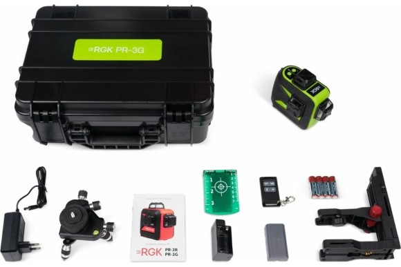 Лазерный уровень RGK PR-3G Лазерный уровень RGK PR-3G