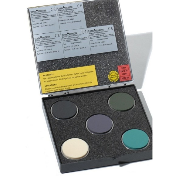 Bareiss Комплект мер твёрдости Шора тип A Bareiss Комплект мер твёрдости Шора тип A