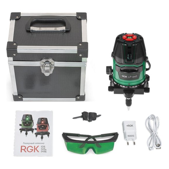 Лазерный уровень RGK LP-64G Лазерный уровень RGK LP-64G