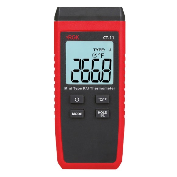 Термометр RGK CT-11 с зондом температуры воздуха TR-10A с поверкой