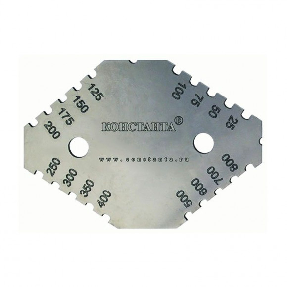 Толщиномеры-гребенки неотвердевшего слоя краски «Константа Г» Толщиномеры-гребенки неотвердевшего слоя краски «Константа Г»