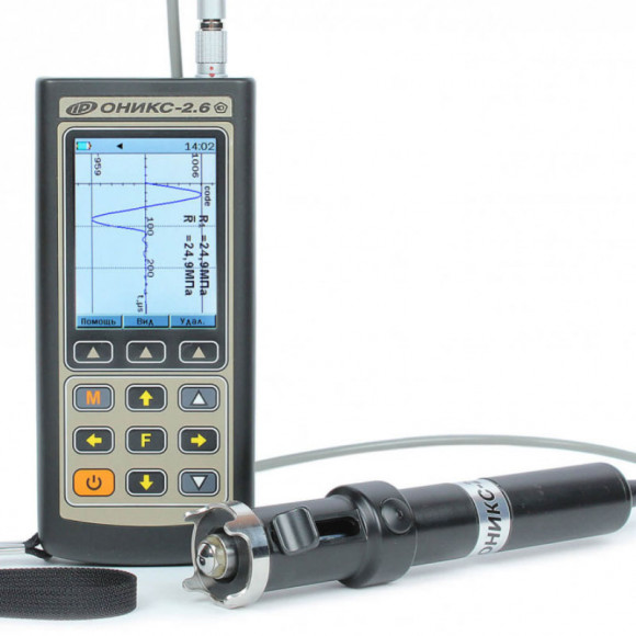 Электронный склерометр (измеритель прочности бетона) ОНИКС-2.6