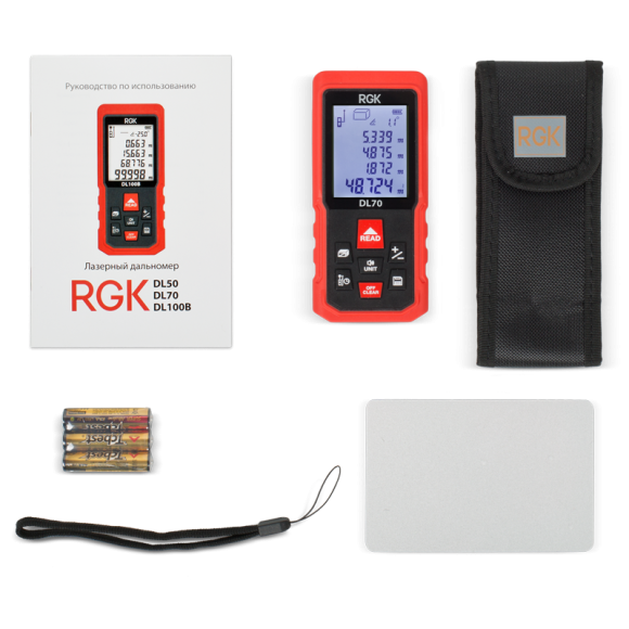 Лазерный дальномер RGK DL70 Лазерный дальномер RGK DL70