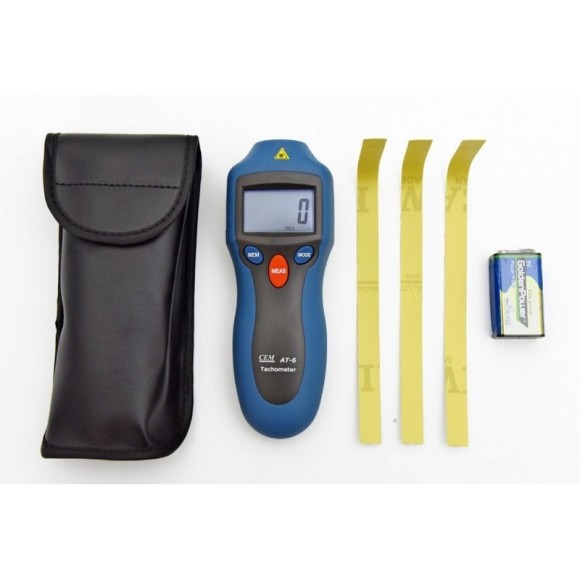 AT-6 Цифровой лазерный фототахометр AT-6 Цифровой лазерный фототахометр