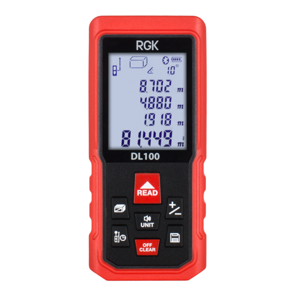 Лазерный дальномер RGK DL100 Лазерный дальномер RGK DL100