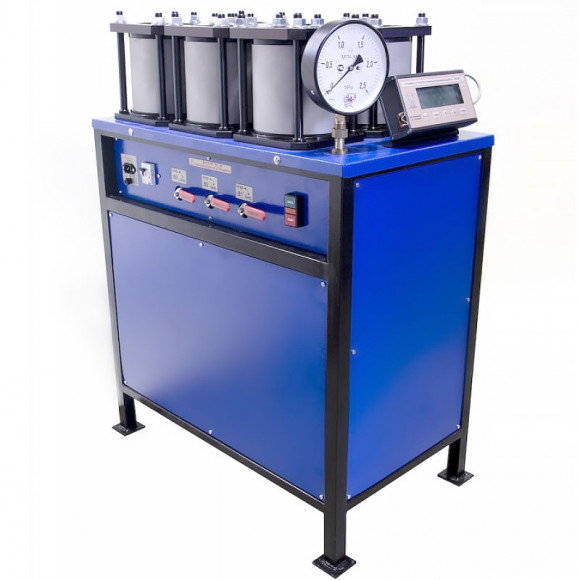 Установка для испытания образцов бетона на водонепроницаемость УВБ-МГ4, УВБ-МГ4.01 Установка для испытания образцов бетона на водонепроницаемость УВБ-МГ4, УВБ-МГ4.01