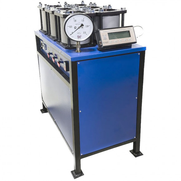 Установка для испытания образцов бетона на водонепроницаемость УВБ-МГ4, УВБ-МГ4.01 Установка для испытания образцов бетона на водонепроницаемость УВБ-МГ4, УВБ-МГ4.01