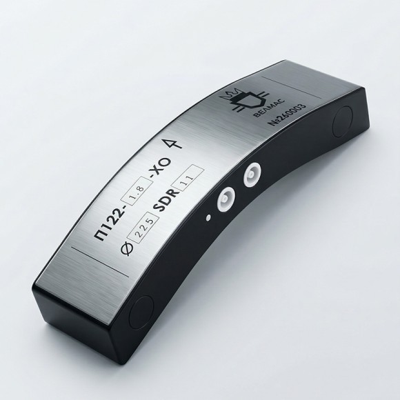 Хордовый раздельно-совмещённый преобразователь П122 для полиэтиленовых труб Хордовый раздельно-совмещённый преобразователь П122 для полиэтиленовых труб