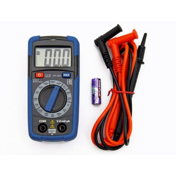 DT-103 Мультиметр цифровой DT-103 Мультиметр цифровой