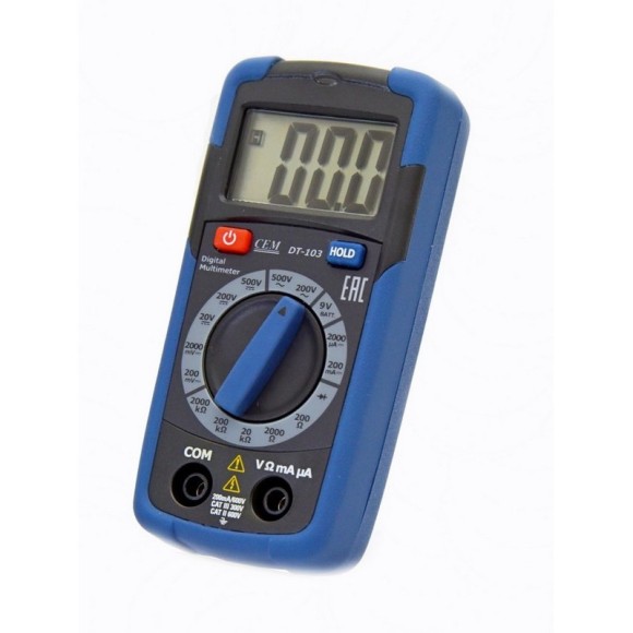 DT-103 Мультиметр цифровой DT-103 Мультиметр цифровой