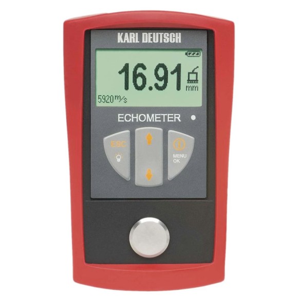 ECHOTEST 1076 TC: ультразвуковой толщиномер с возможностью измерения через покрытие