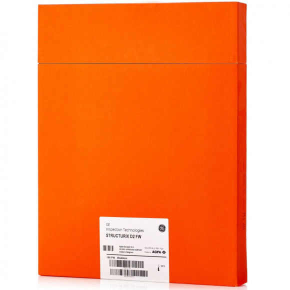 Рентгеновская пленка AGFA Structurix D2 FW 30x40 Рентгеновская пленка AGFA Structurix D2 FW 30x40