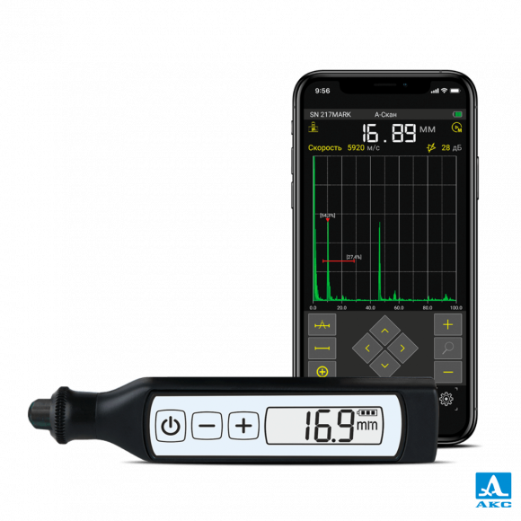 Ультразвуковой толщиномер А1207U Ультразвуковой толщиномер А1207U