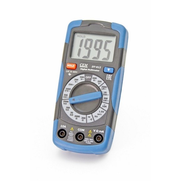 DT-912 Мультиметр цифровой DT-912 Мультиметр цифровой