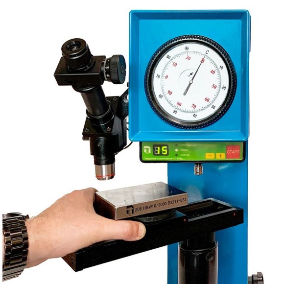 Твердомер стационарный Бринелля, Роквелла и Виккерса ТС-БРВ Твердомер стационарный Бринелля, Роквелла и Виккерса ТС-БРВ