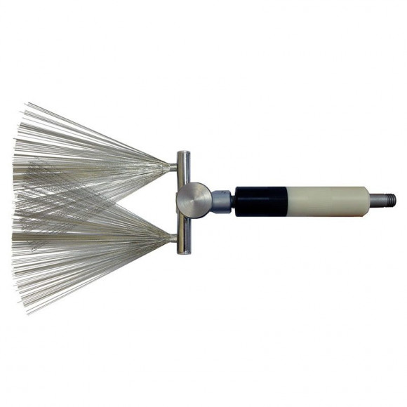 Щеточный веерный электрод для электроискрового дефектоскопа Щеточный веерный электрод для электроискрового дефектоскопа