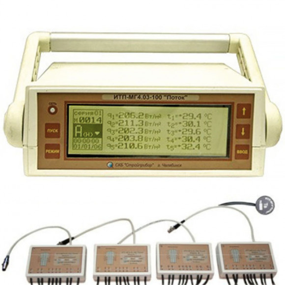Измеритель плотности тепловых потоков и температуры ИТП-МГ4.03/Х(II) «Поток» Измеритель плотности тепловых потоков и температуры ИТП-МГ4.03/Х(II) «Поток»
