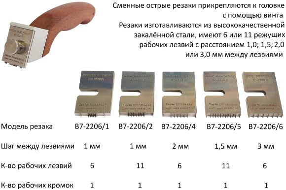 Адгезиметры-ножи с плоским резаком В7