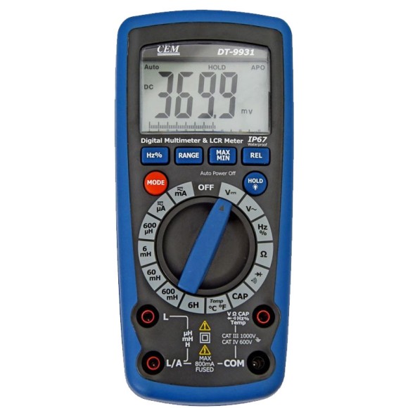 DT-9931 Мультиметр цифровой, LCR-метр DT-9931 Мультиметр цифровой, LCR-метр