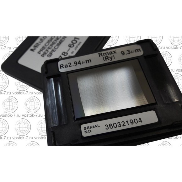 Mitutoyo 178-602 мера шероховатости, параметры Ra 2,94 мкм; R max (Ry) 9,3 мкм