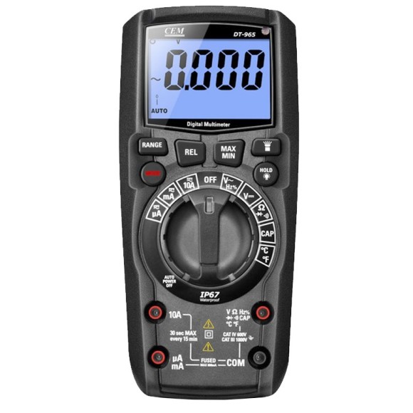 DT-965 Мультиметр цифровой DT-965 Мультиметр цифровой
