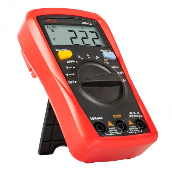 Цифровой мультиметр RGK DM-12 с поверкой
