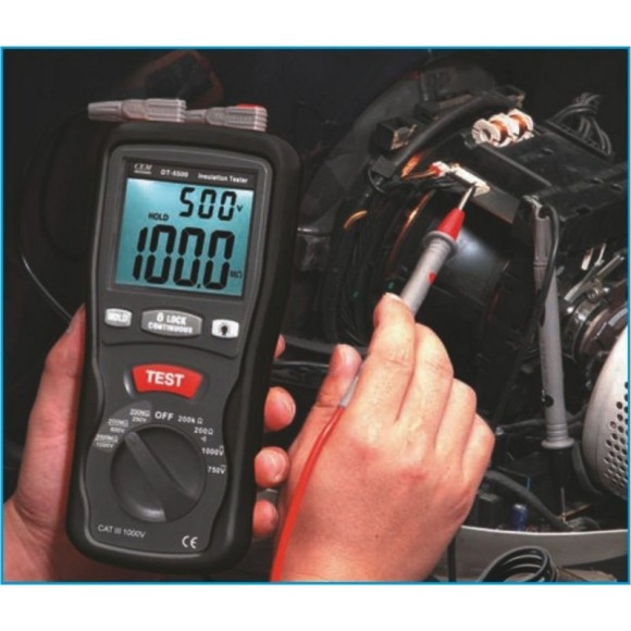 CEM DT-5505 Цифровой мегаомметр CEM DT-5505 Цифровой мегаомметр