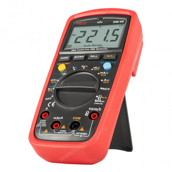 Цифровой мультиметр RGK DM-30 с поверкой Цифровой мультиметр RGK DM-30 с поверкой