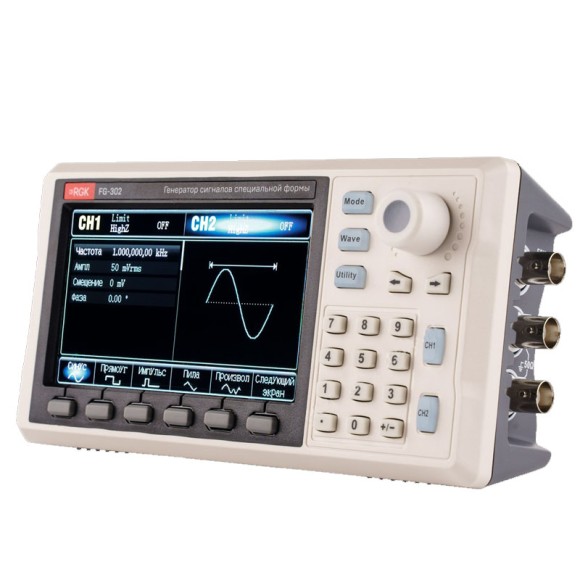 Генератор сигналов специальной формы RGK FG-302