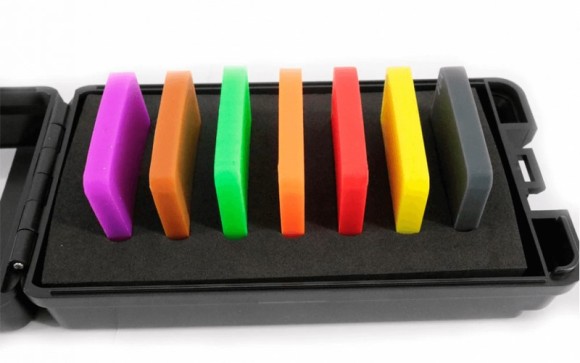 Комплект мер твёрдости Шора тип A (7 шт. HA) Комплект мер твёрдости Шора тип A (7 шт. HA)