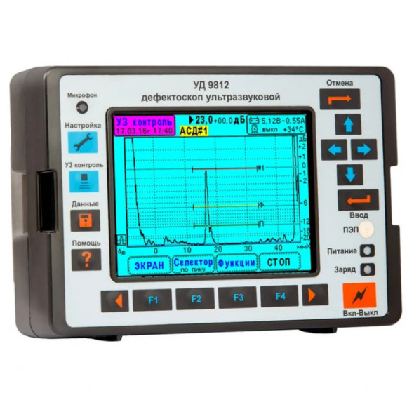Ультразвуковой дефектоскоп УД9812 «Уралец» Ультразвуковой дефектоскоп УД9812 «Уралец»
