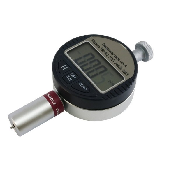 ТВР-AЦ твердомер (дюрометр) Шора тип А с цифровым индикатором ТВР-AЦ твердомер (дюрометр) Шора тип А с цифровым индикатором